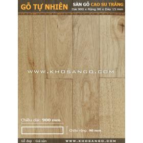 rubber white wood 900mm