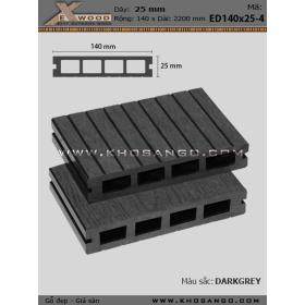 Sàn gỗ Exwood ED140x25-4-darkgrey
