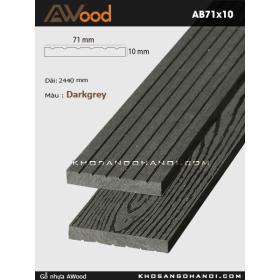 AWood AB71x10-darkgrey