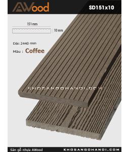 Sàn gỗ Awood SD151x10-Coffee