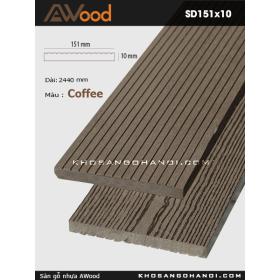 Sàn gỗ Awood SD151x10-Coffee