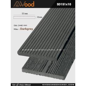 Awood Decking SD151x10-Darkgrey