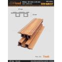 Sàn gỗ Awood GW-QBI37-Teak