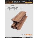 Sàn gỗ Awood GW-QBI37-Walnut