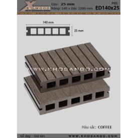 Sàn gỗ Exwood ED140x25-5-Coffee