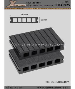 Sàn gỗ Exwood ED140x25-5-darkgrey