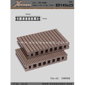 Sàn gỗ Exwood ED145x25-8-coffee