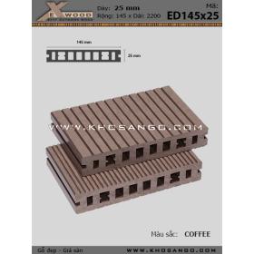 Sàn gỗ Exwood ED145x25-8-coffee