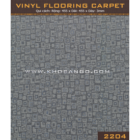 Plastic carpet rug 2204