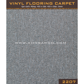 Plastic carpet rug 2207