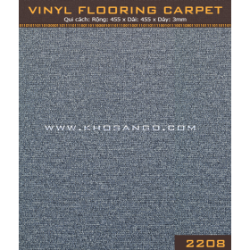 Plastic carpet rug 2208
