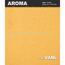 Sàn vinyl cuộn Aroma Vàng