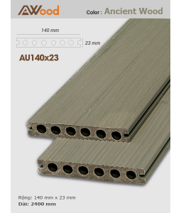 Sàn gỗ UltrAwood AU140x23 Teak M