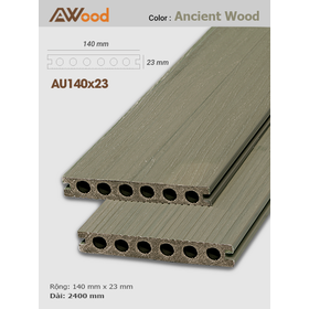 Sàn gỗ UltrAwood AU140x23 Teak M