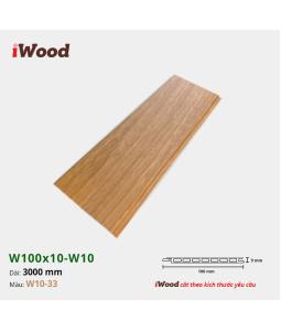 iWood W100x10-W10-33