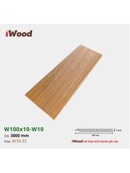 iWood W100x10-W10-33