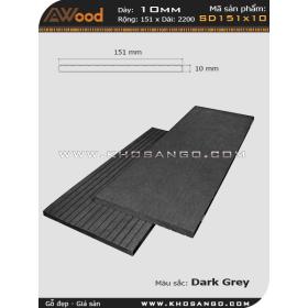 Awood Decking SD151x10-darkgrey