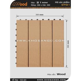 Awood Decking Tile DT01_wood type1