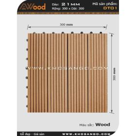 AWood Decking Tile DT01 Wood