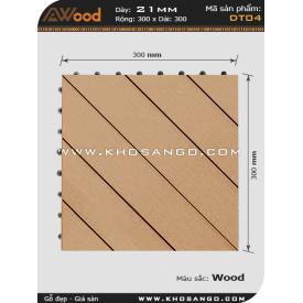 Vĩ gỗ lót sàn Awood DT04_vân gỗ