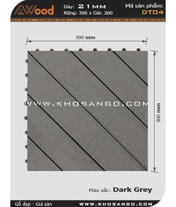 Awood Decking Tile DT04_dark grey