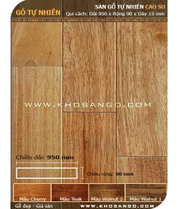 Sàn gỗ  cao su 950mm