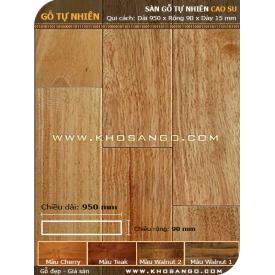 rubber wood flooring 950mm