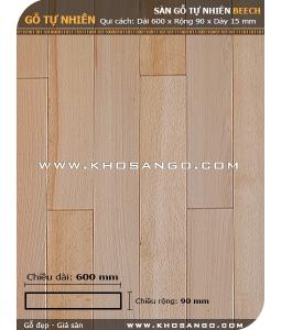 Beech hardwood flooring 600mm