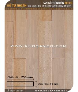 Beech hardwood flooring 750mm