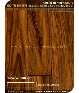 Sàn gỗ  Giá tỵ ( Teak ) 600mm