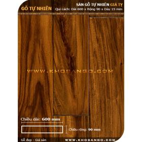 Sàn gỗ  Giá tỵ ( Teak ) 600mm