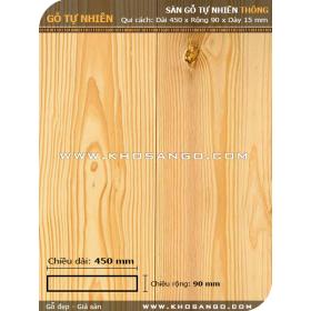 Pine hardwood flooring 450mm