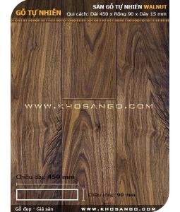 Walnut hardwood flooring 450mm
