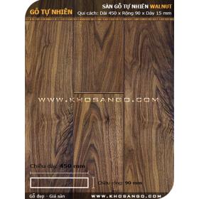 Sàn gỗ  Walnut ( óc chó ) 450mm