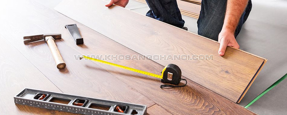 cách làm sàn gỗ công nghiệp